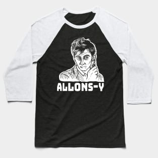 Doctor Who - Allons-y 10th Doctor Baseball T-Shirt